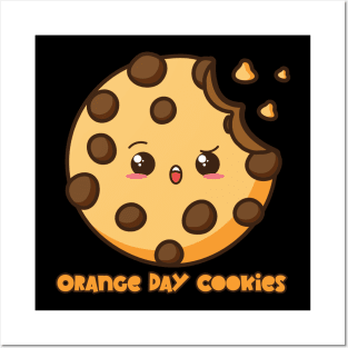 Orange Day Cookies Posters and Art